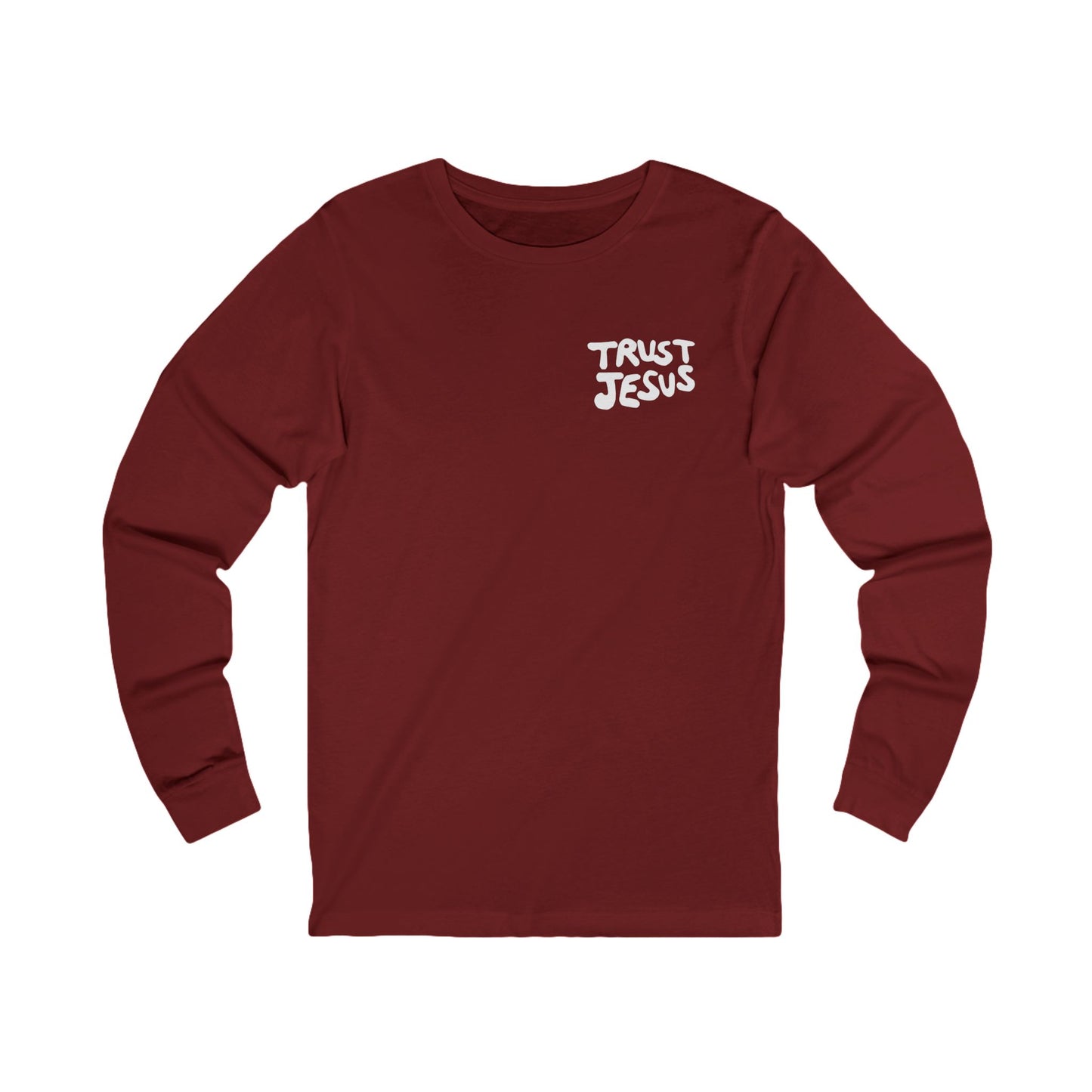 Trust Jesus Unisex Jersey Long Sleeve Tee