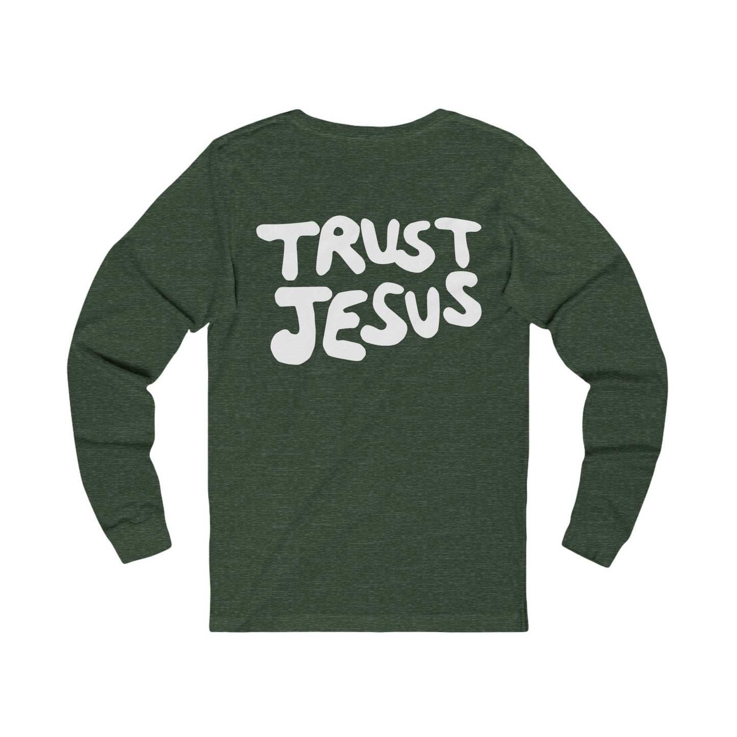 Trust Jesus Unisex Jersey Long Sleeve Tee