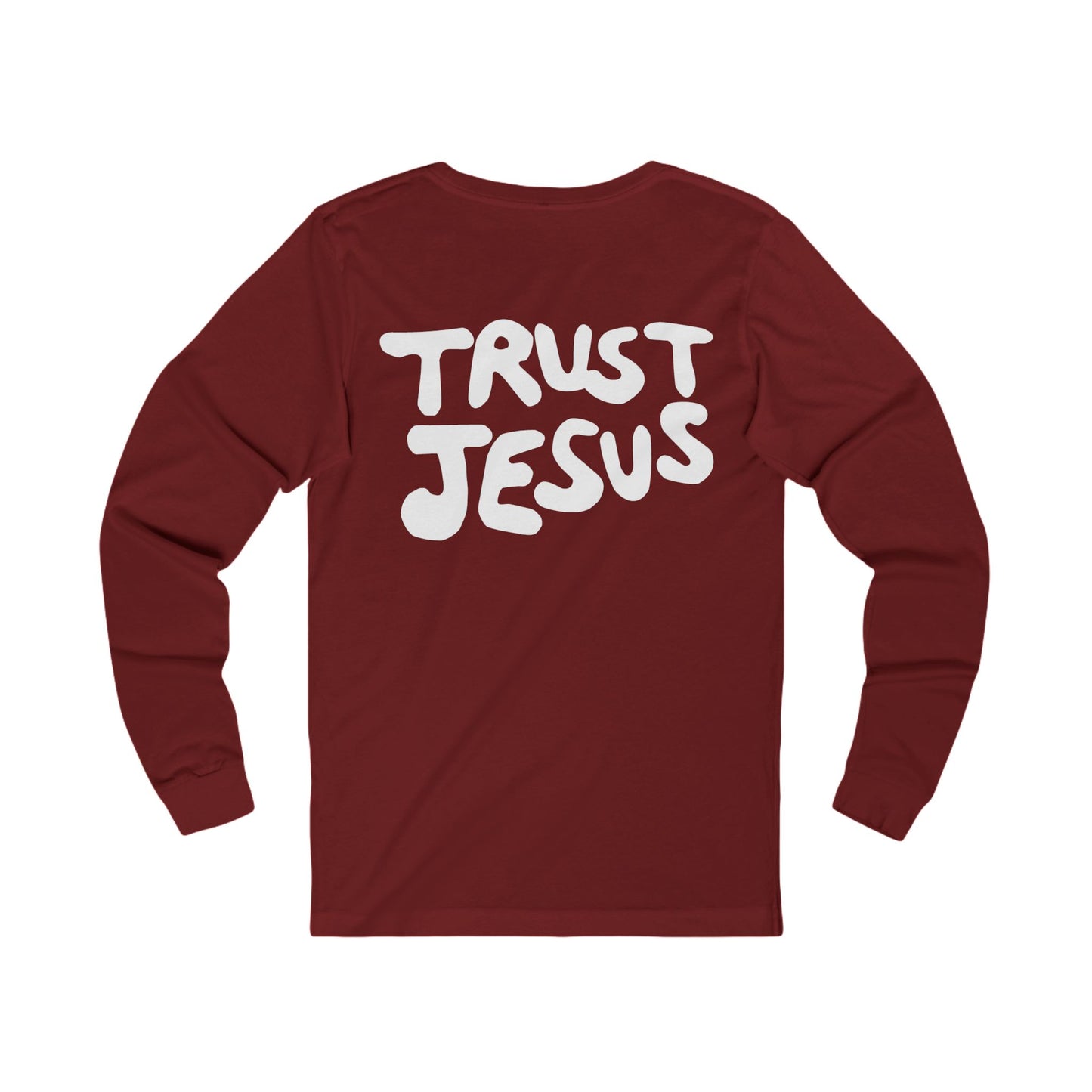 Trust Jesus Unisex Jersey Long Sleeve Tee