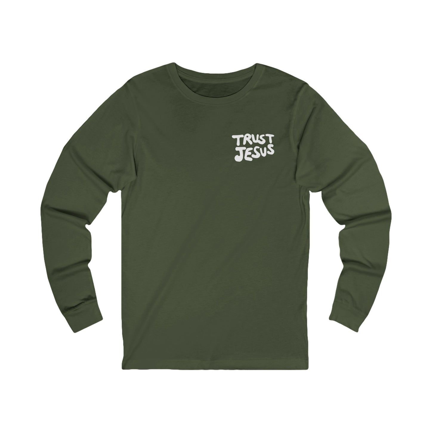 Trust Jesus Unisex Jersey Long Sleeve Tee
