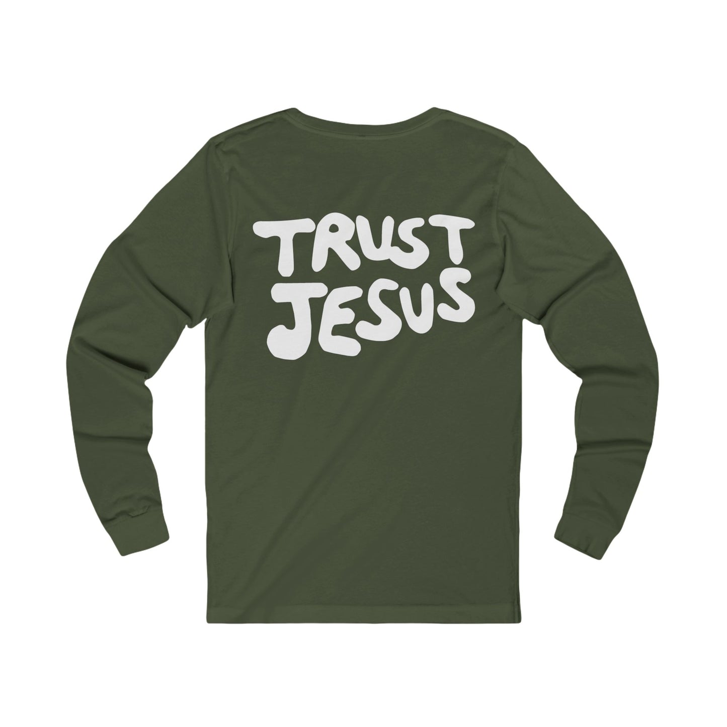 Trust Jesus Unisex Jersey Long Sleeve Tee